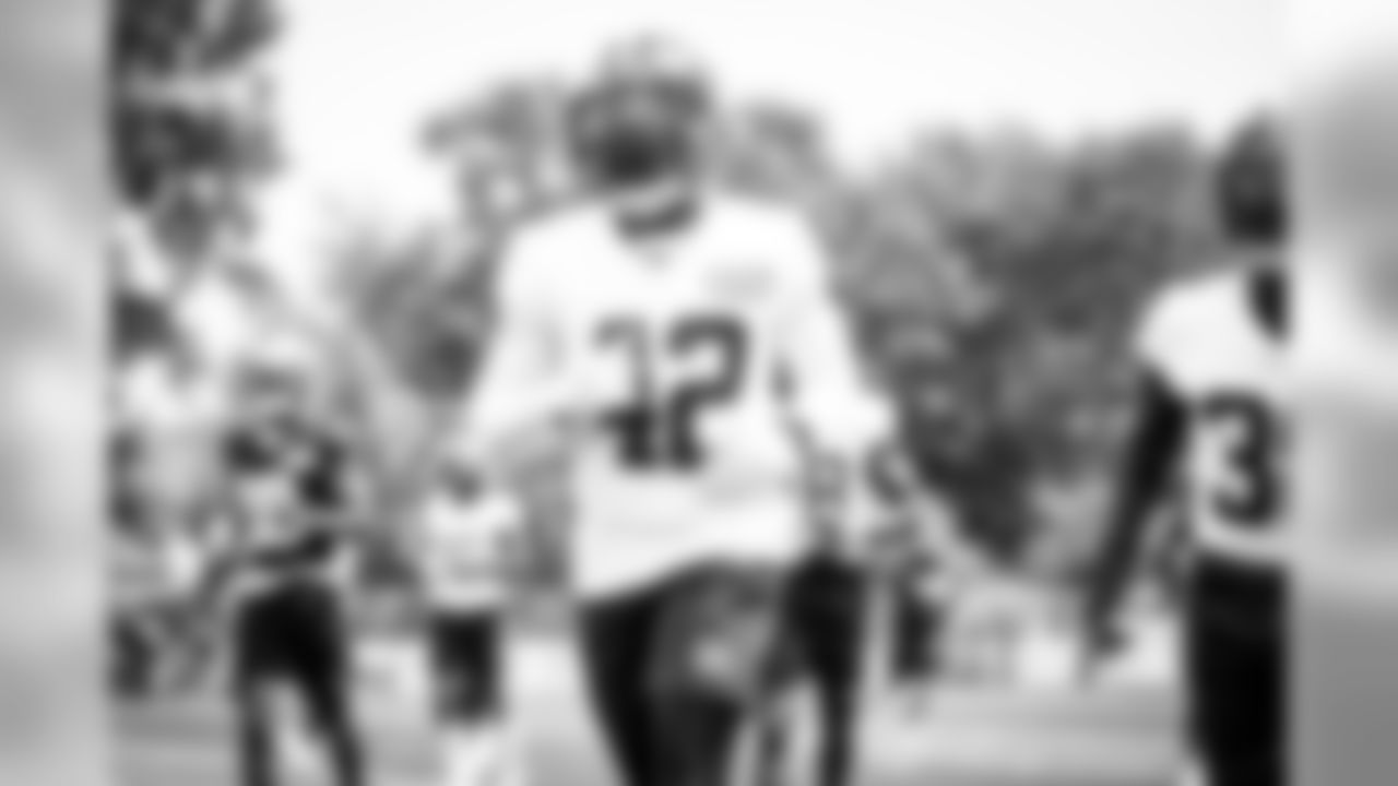 Safety Karl Joseph (42) during practice on August 14, 2020