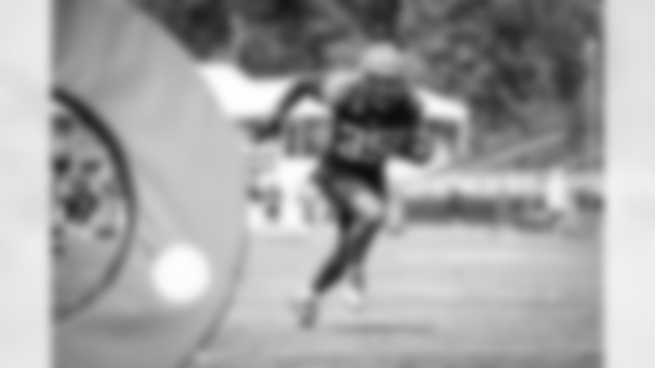 Safety Jovante Moffatt (35) during the first day of training camp on July 28, 2021.