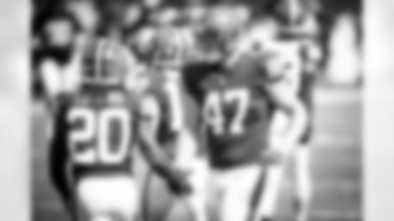 Long snapper Charley Hughlett (47) during an NFL football game between the Cleveland Browns and Baltimore Ravens on September 13, 2020 at M&T Bank Stadium. The Browns lost 6–38.