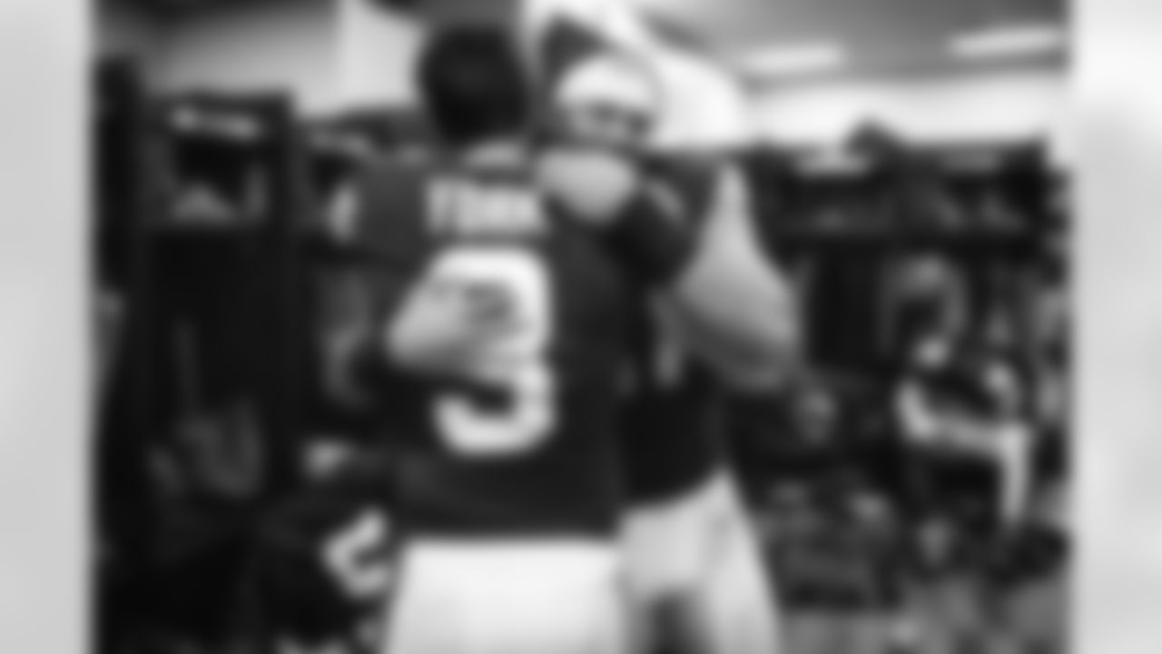 Linebacker Jordan Kunaszyk (51) after a NFL football game between the Cleveland Browns and Carolina Panthers on September 11, 2022 at Bank of America Stadium. The Browns won 26-24.