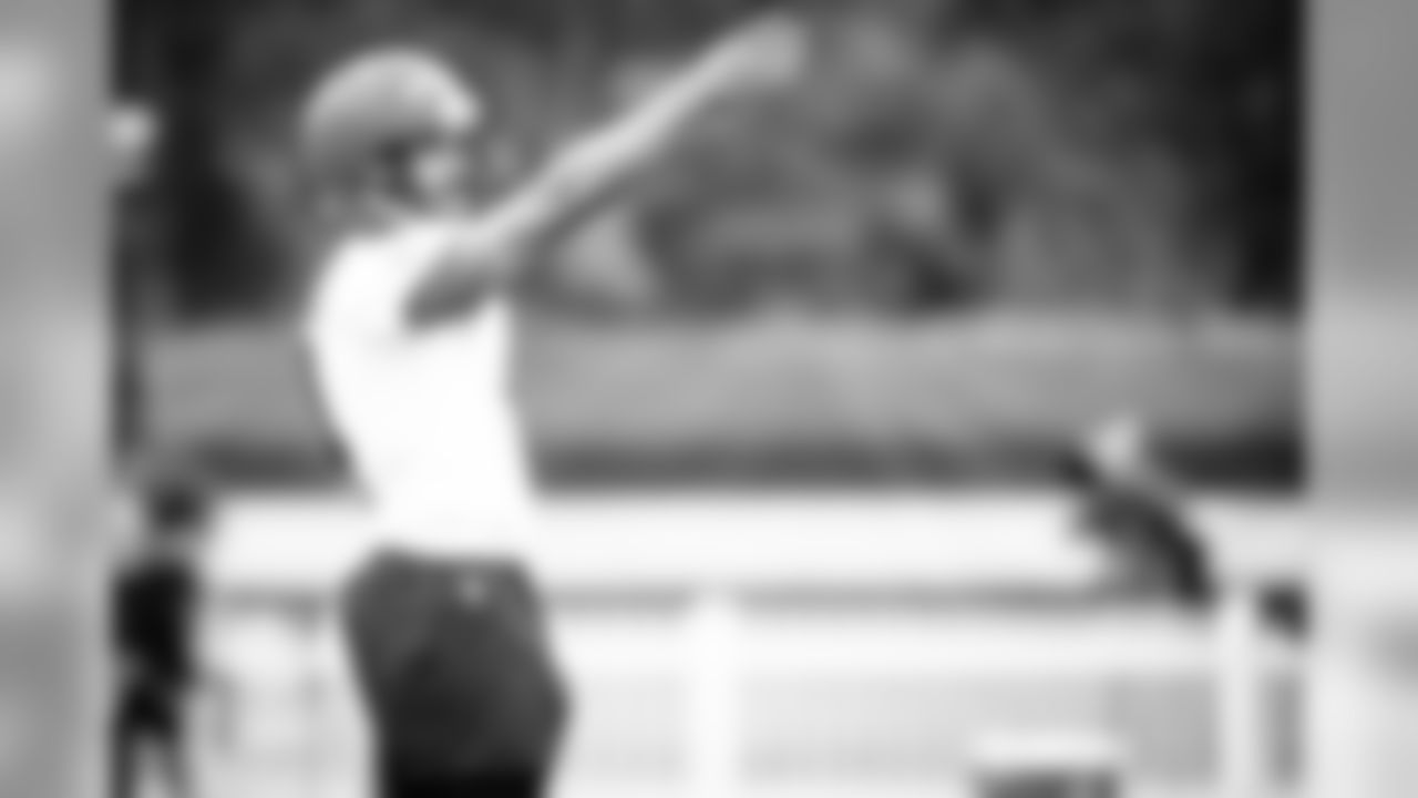 Kicker Austin Seibert (4) during practice on August 16, 2020