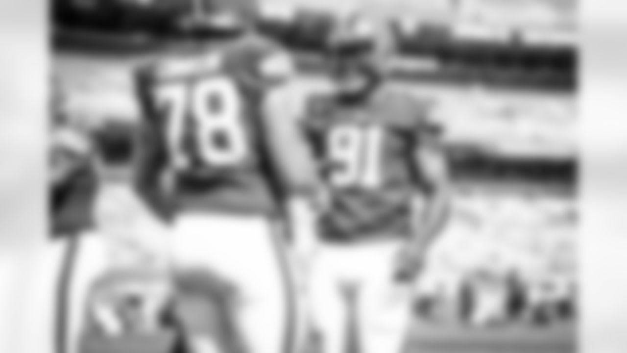 Defensive end Joe Jackson (91) before a NFL football game between the Washington Football Team and Cleveland Browns on September 27, 2020 at FirstEnergy Stadium. The Browns won 34-20.