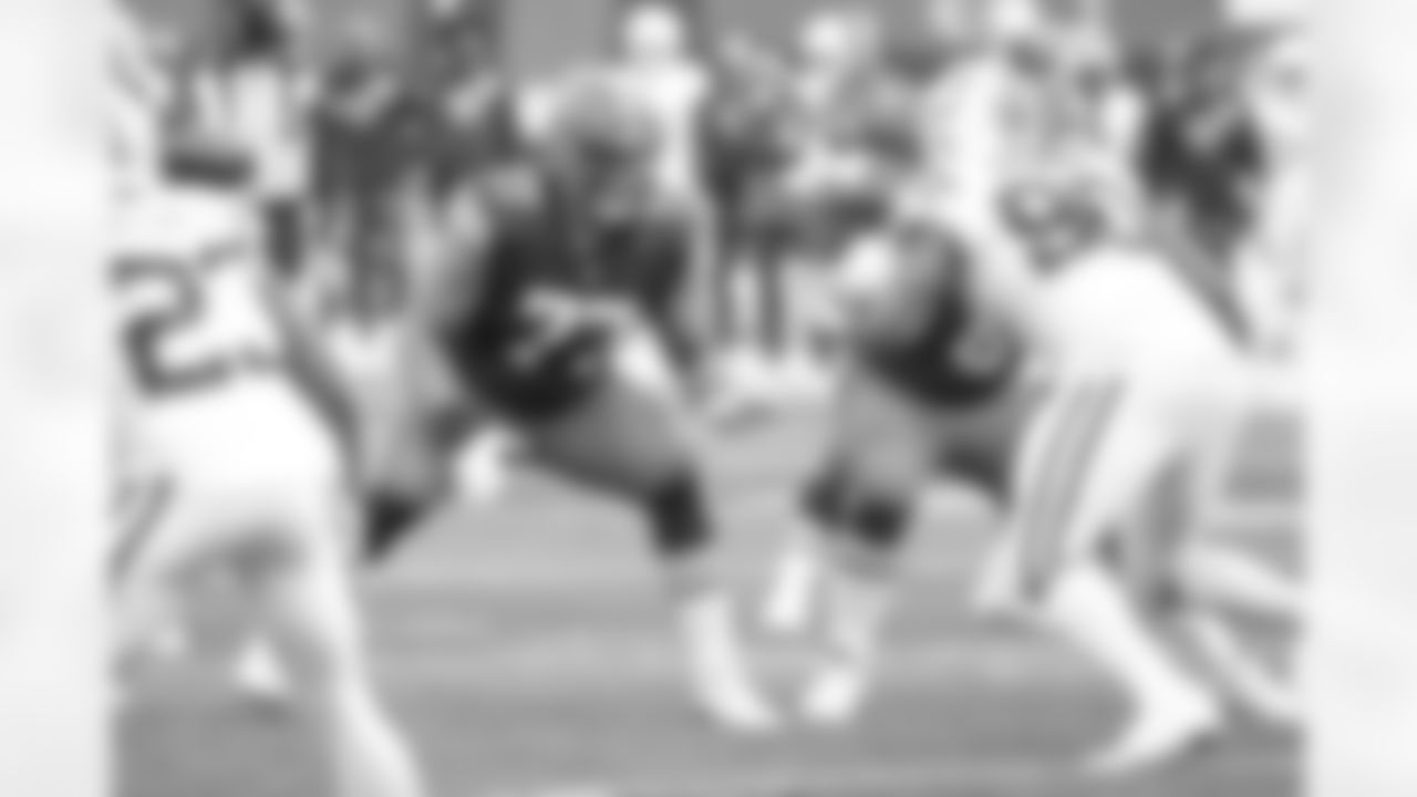Offensive guard Wyatt Teller (77) during a NFL football game between the Indianapolis Colts and Cleveland Browns on October 11, 2020 at FirstEnergy Stadium. The Browns won 32-23.