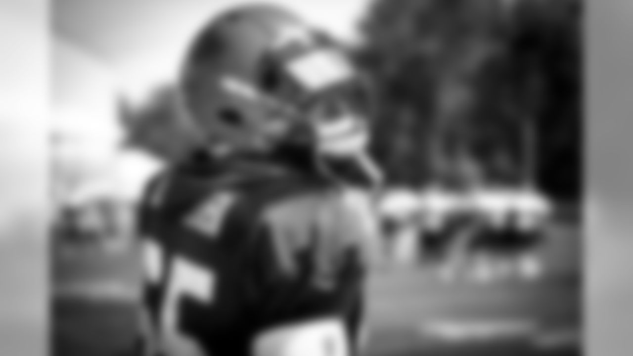 Defensive tackle Larry Ogunjobi (65) during practice on August 26, 2019