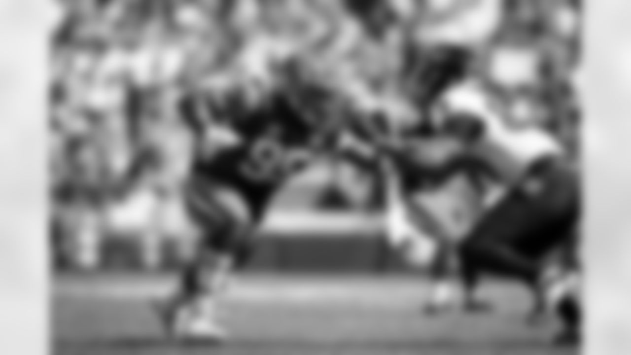 Defensive end Myles Garrett (95) during a NFL football game between the Baltimore Ravens and Cleveland Browns on October 1, 2023 at Cleveland Browns Stadium.