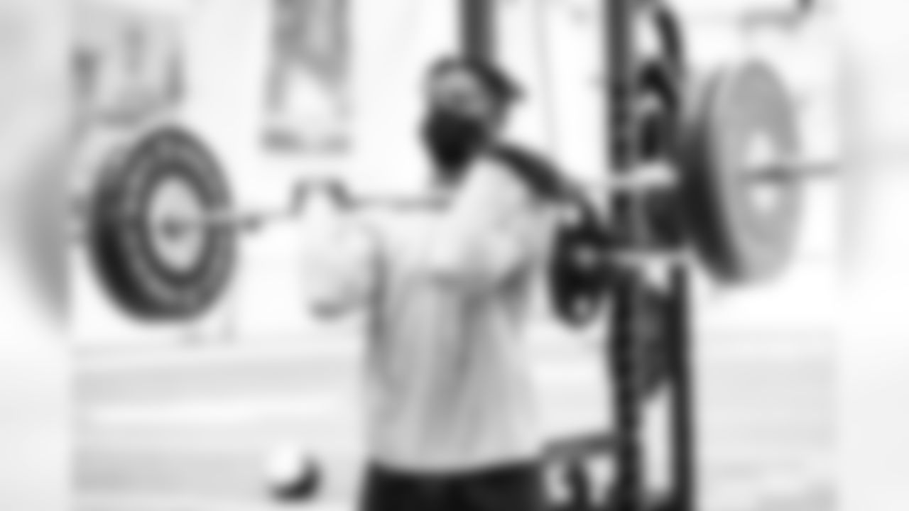 Wide receiver Rashard Higgins (82) during workouts on August 7, 2020