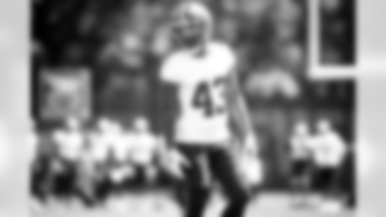 Safety John Johnson III (43) during the second day of minicamp on June 16, 2021.