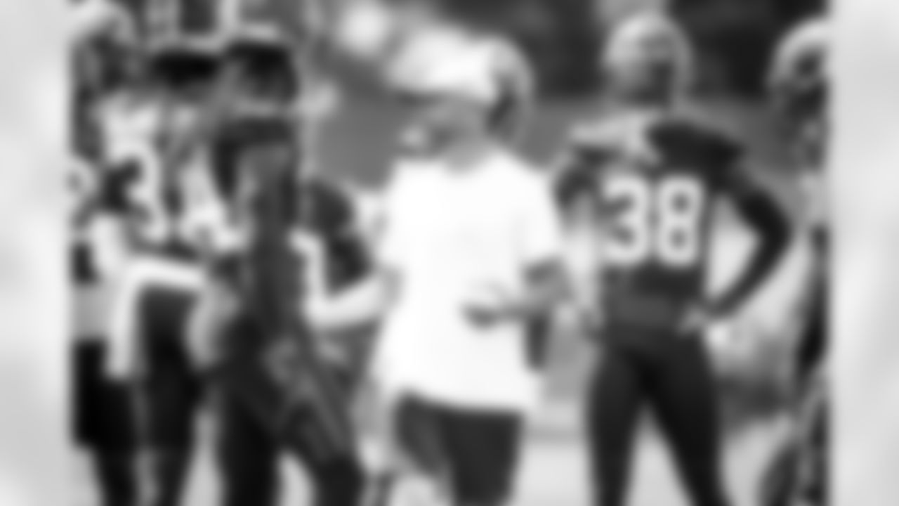 Defensive Backs Coach Jeff Howard during the third day of training camp on July 30, 2021.