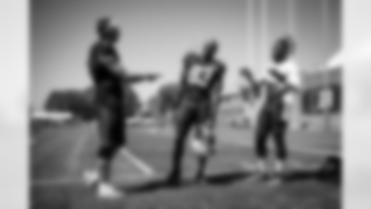 Tight end Zaire Mitchell-Paden (83) during Day 14 of Training Camp at CrossCountry Mortgage Campus on August 1, 2023.