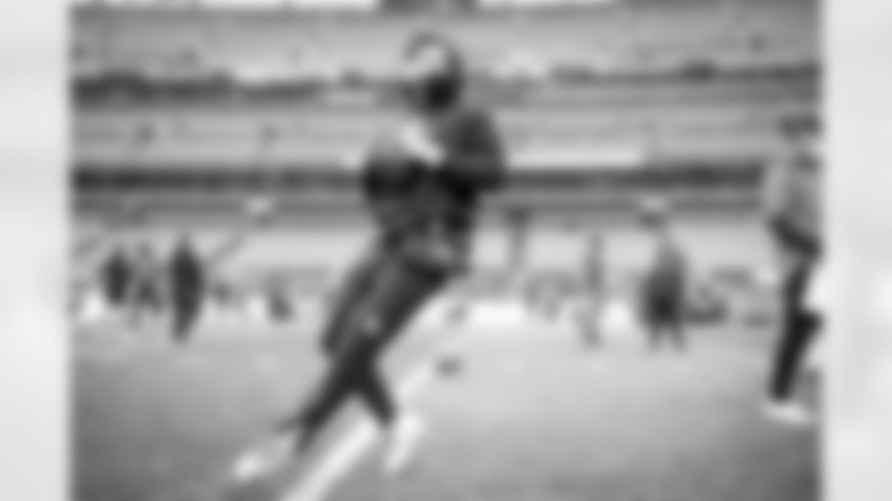 Quarterback Baker Mayfield (6) before a NFL football game between the Philadelphia Eagles and Cleveland Browns on November 22, 2020 at FirstEnergy Stadium. The Browns won 22-17.