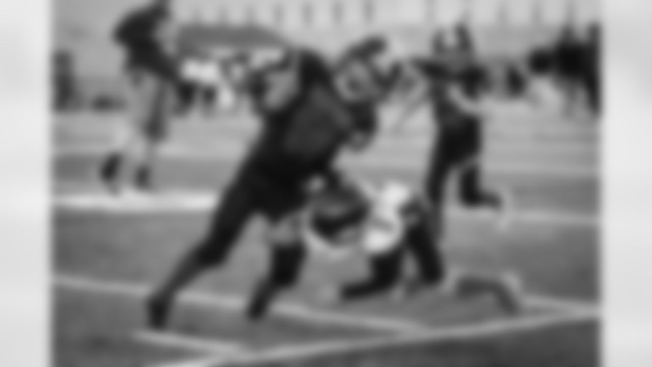 Browns Rookie Tackle Takeover Ohio Gridiron at Revere High School on October 15, 2022.