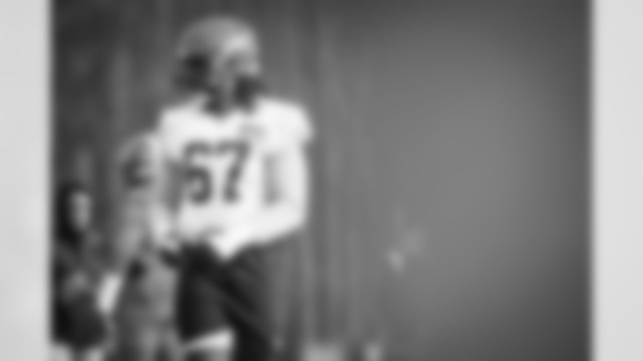 Offensive tackle Myron Cunningham (67) during practice at CrossCountry Mortgage Campus on January 5, 2023.