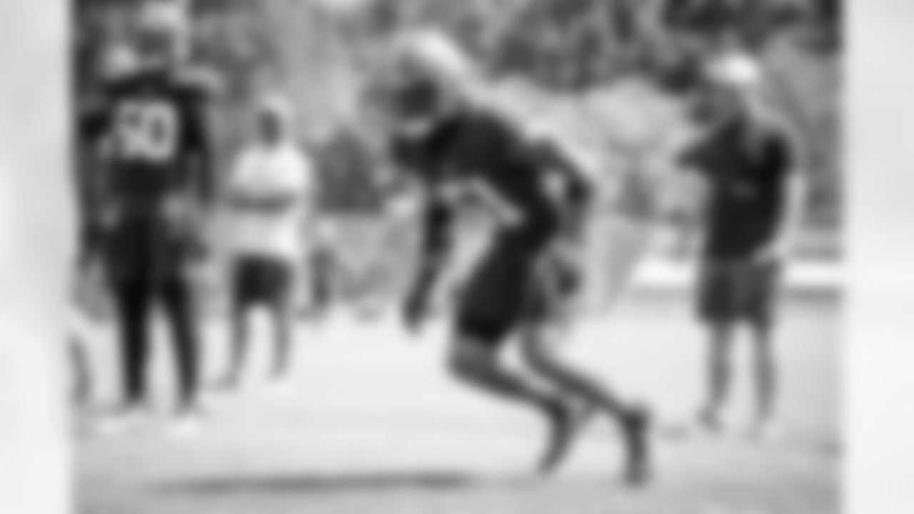 Linebacker Mack Wilson (51) during the sixth day of training camp on August 3, 2021.