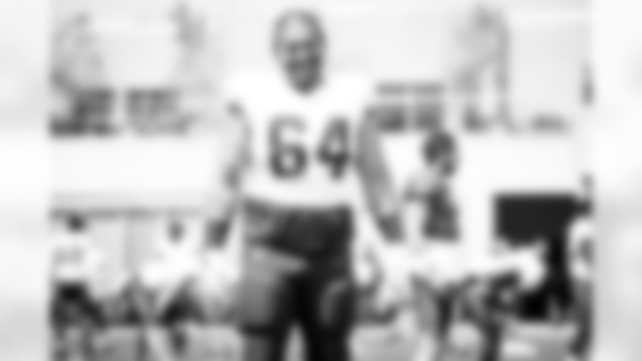 Center JC Tretter (64) during the sixth day of training camp on August 3, 2021.