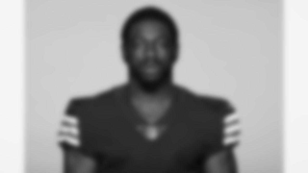 This is a 2021 photo of Jeremiah Owusu-Koramoah of the Cleveland Browns NFL football team. This image reflects the Cleveland Browns active roster as of May 13, 2021 when this image was taken. (AP Photo)