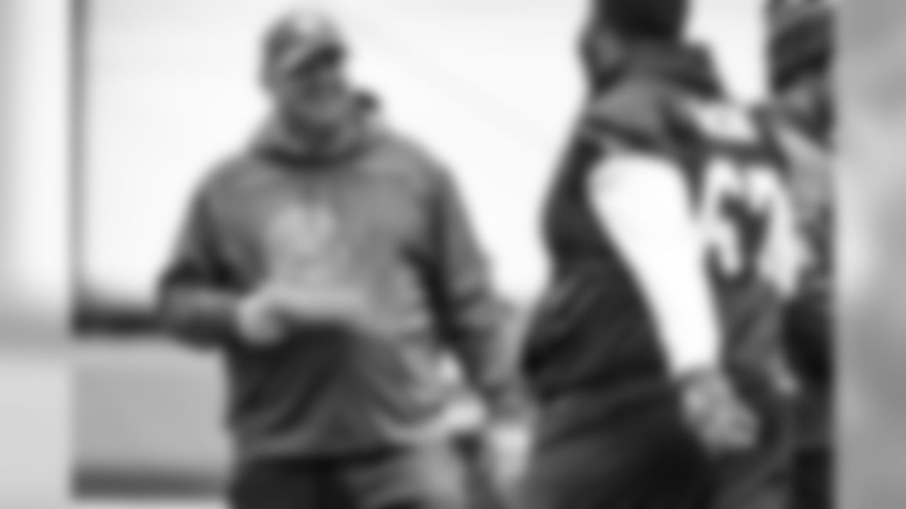 Head Coach Freddie Kitchens during practice on November 12, 2019.