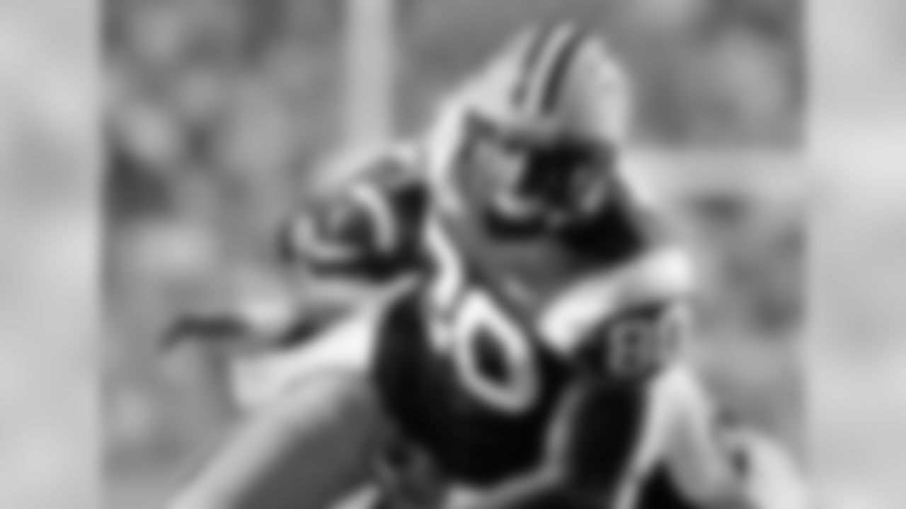 Dwayne Bowe's LSU career saw him catch 180 passes for 2,598 yard and 24 touchdowns - one of the most prolific receivers in Tigers history.