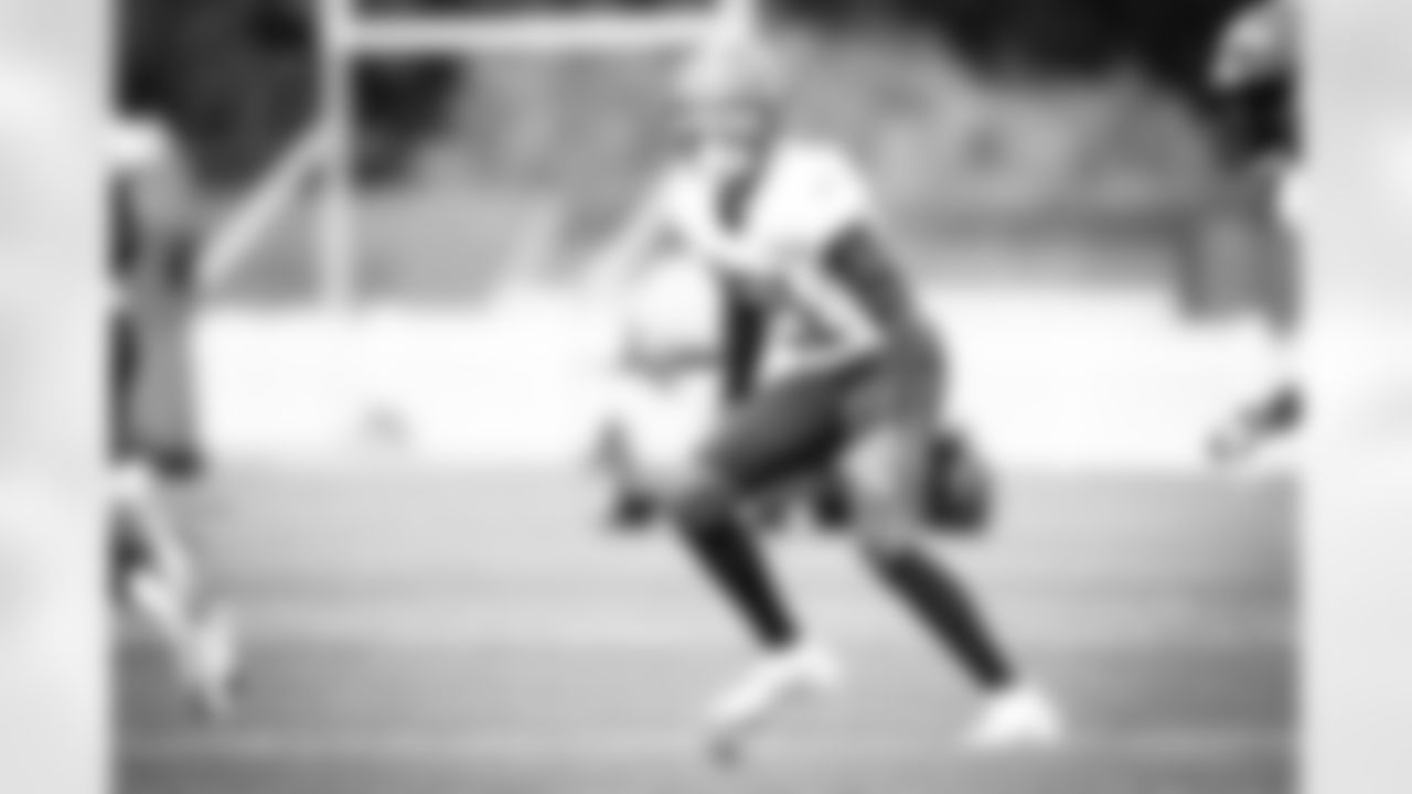Cornerback Denzel Ward (21) during practice on August 27, 2020