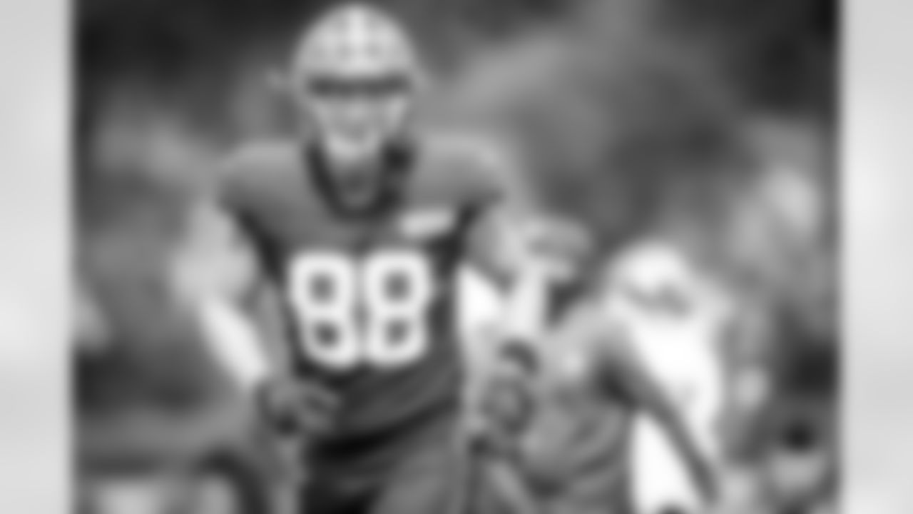 Tight end Harrison Bryant (88) during practice on August 27, 2020