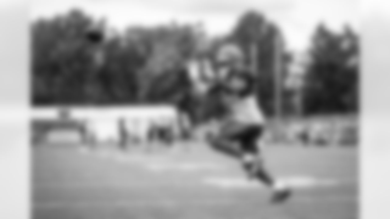 Wide receiver Javon Wims (16) during the eleventh day of training camp at CrossCountry Mortgage Campus on August 9, 2022.