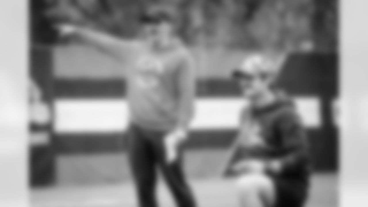 Head Coach Kevin Stefanski during the first day of Phase II of the offseason on May 2, 2022.