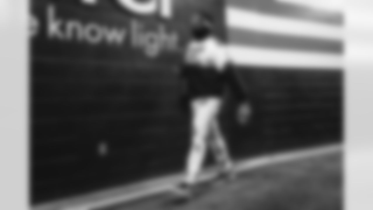 ]Defensive tackle Perrion Winfrey (97) arrives at the stadium before a NFL football game between the New Orleans Saints and Cleveland Browns on December 24, 2022 at FirstEnergy Stadium.