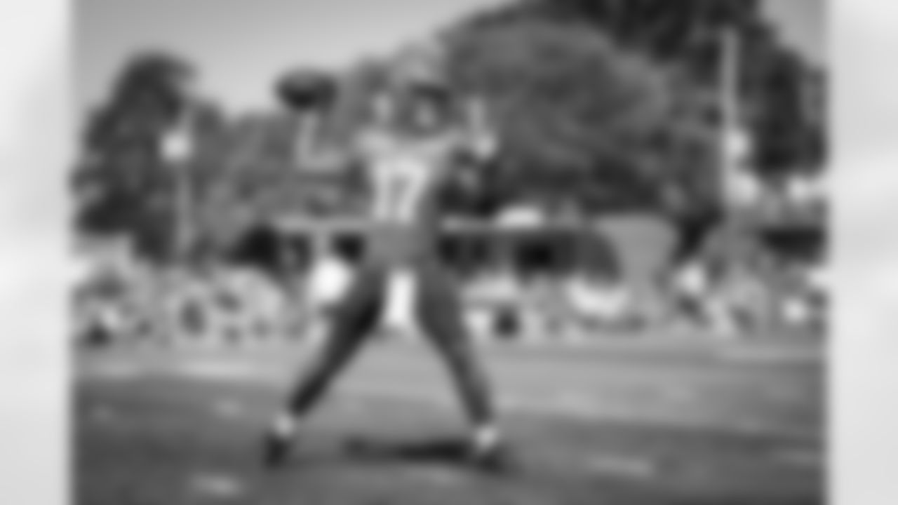 Quarterback Dorian Thompson-Robinson (17) during Day 14 of Training Camp at CrossCountry Mortgage Campus on August 20, 2023.