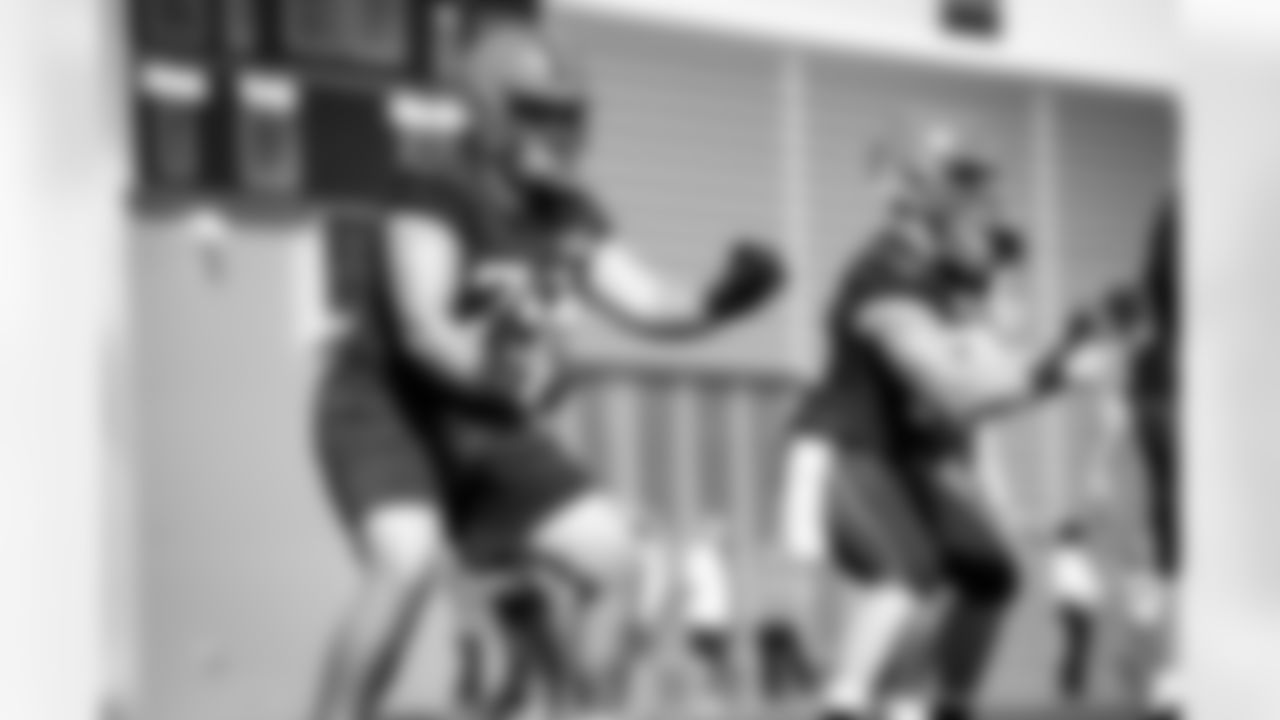 Offensive tackle Drew Forbes (79) during practice at CrossCountry Mortgage Campus on August 30, 2022.