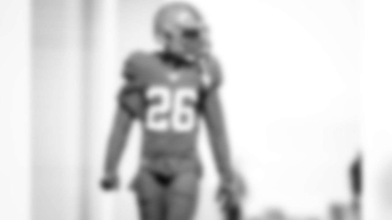 Cornerback Greedy Williams (26) during practice on September 29, 2021.