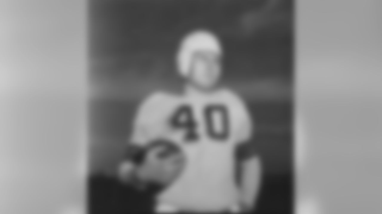 Center Jim Daniell was the first player to wear the number in 1946.