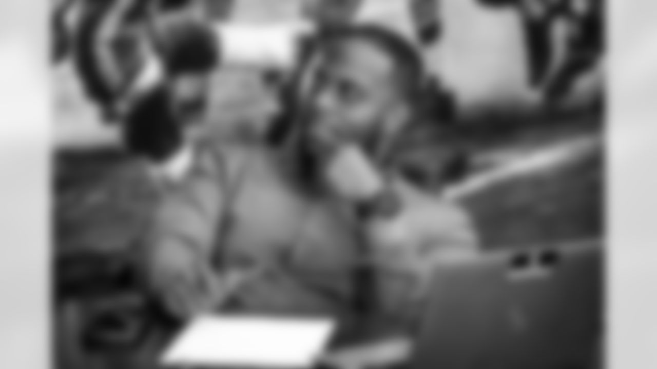 National Scout Charles Walls during night two of the 2022 NFL Draft at CrossCountry Mortgage Campus on April 29, 2022.