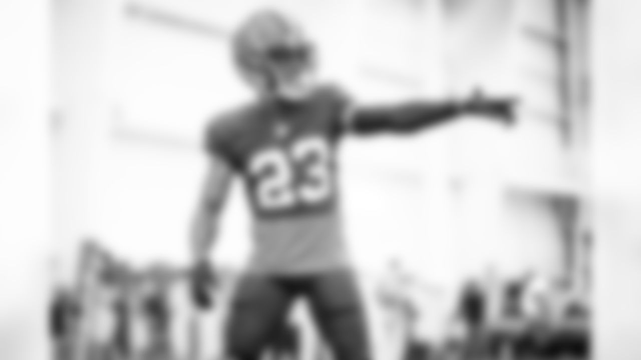 Cornerback Troy Hill (23) during the twelfth day of training camp on August 11, 2021.