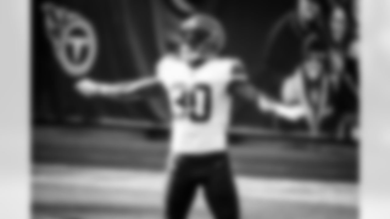 Running Back D'Ernest Johnson (30) during a NFL football game between the Cleveland Browns and Tennessee Titans on December 6, 2020 at Nissan Stadium. The Browns won 41 - 35.