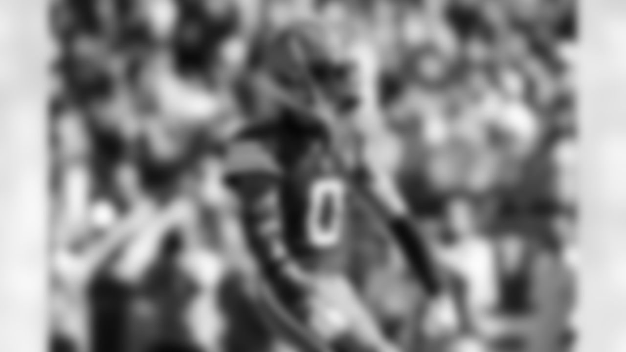 Cornerback Greg Newsome II (0) during a NFL football game between the Baltimore Ravens and Cleveland Browns on October 1, 2023 at Cleveland Browns Stadium.