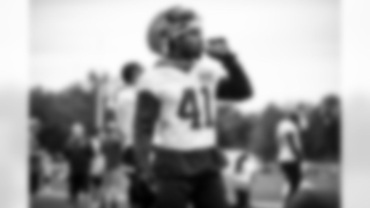 Safety Jovante Moffatt (41) during the twelfth day of training camp at CrossCountry Mortgage Campus on August 14, 2022.