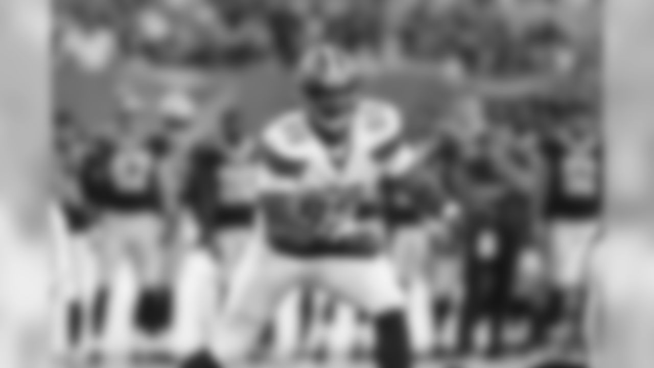 DL Myles Garrett in action against the Saints.