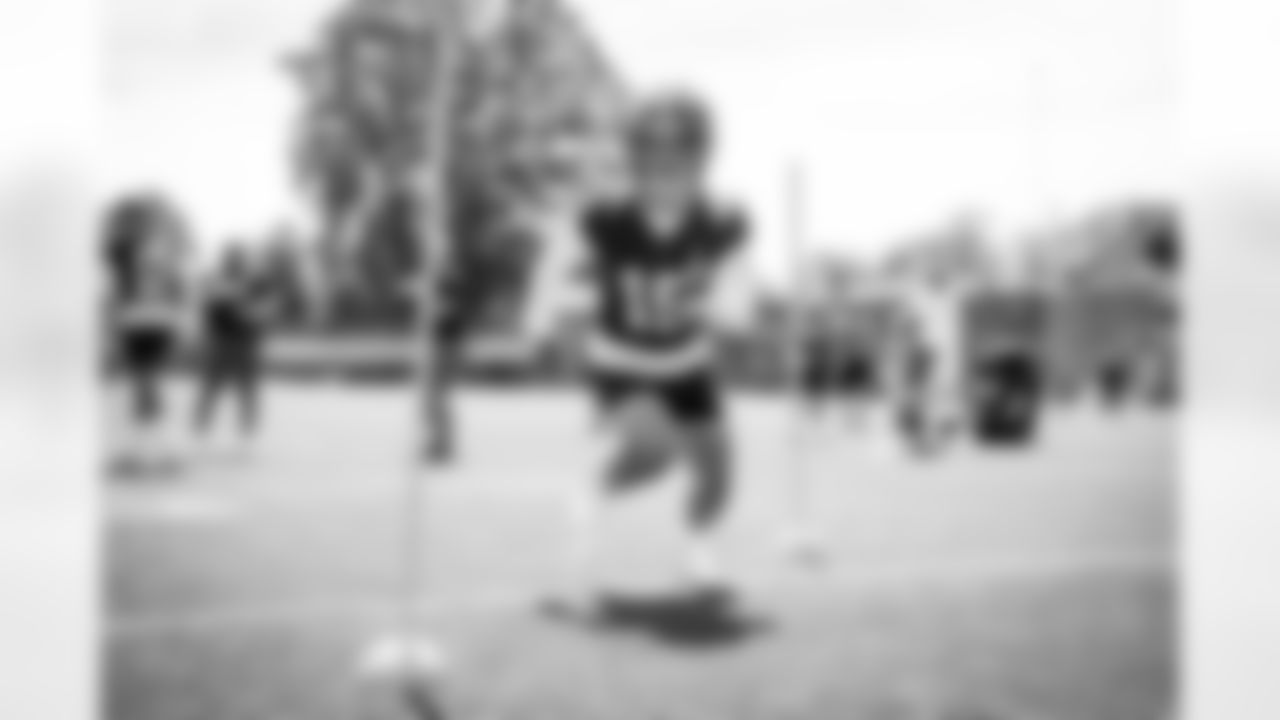 Wide receiver Ryan Switzer (15) during the second day of minicamp on June 16, 2021.