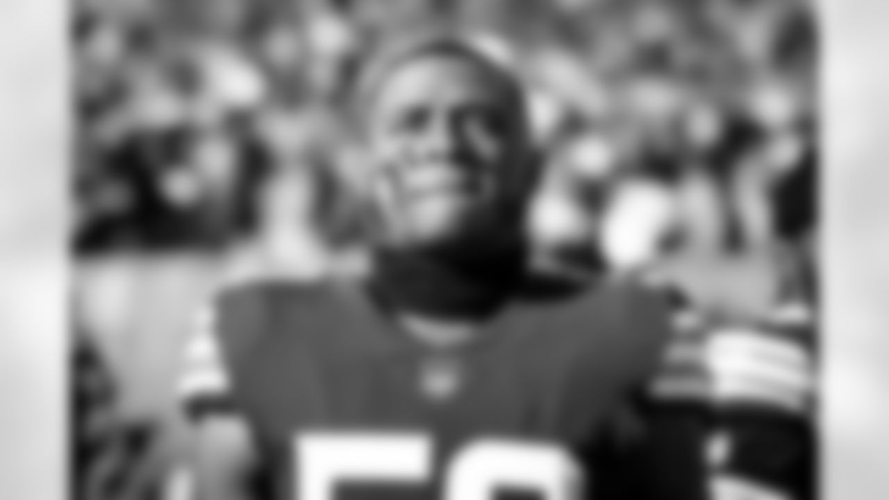 Linebacker Jacob Phillips (50) before a NFL football game between the Baltimore Ravens and Cleveland Browns on December 12, 2021 at FirstEnergy Stadium. The Browns won 24-22.