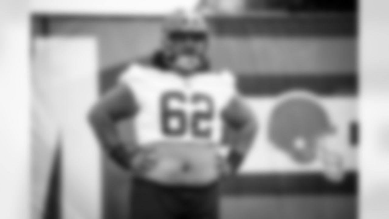 Defensive tackle Siaki Ika (62) during practice on the first day of Rookie Minicamp at CrossCountry Mortgage Campus on May 12, 2023.
