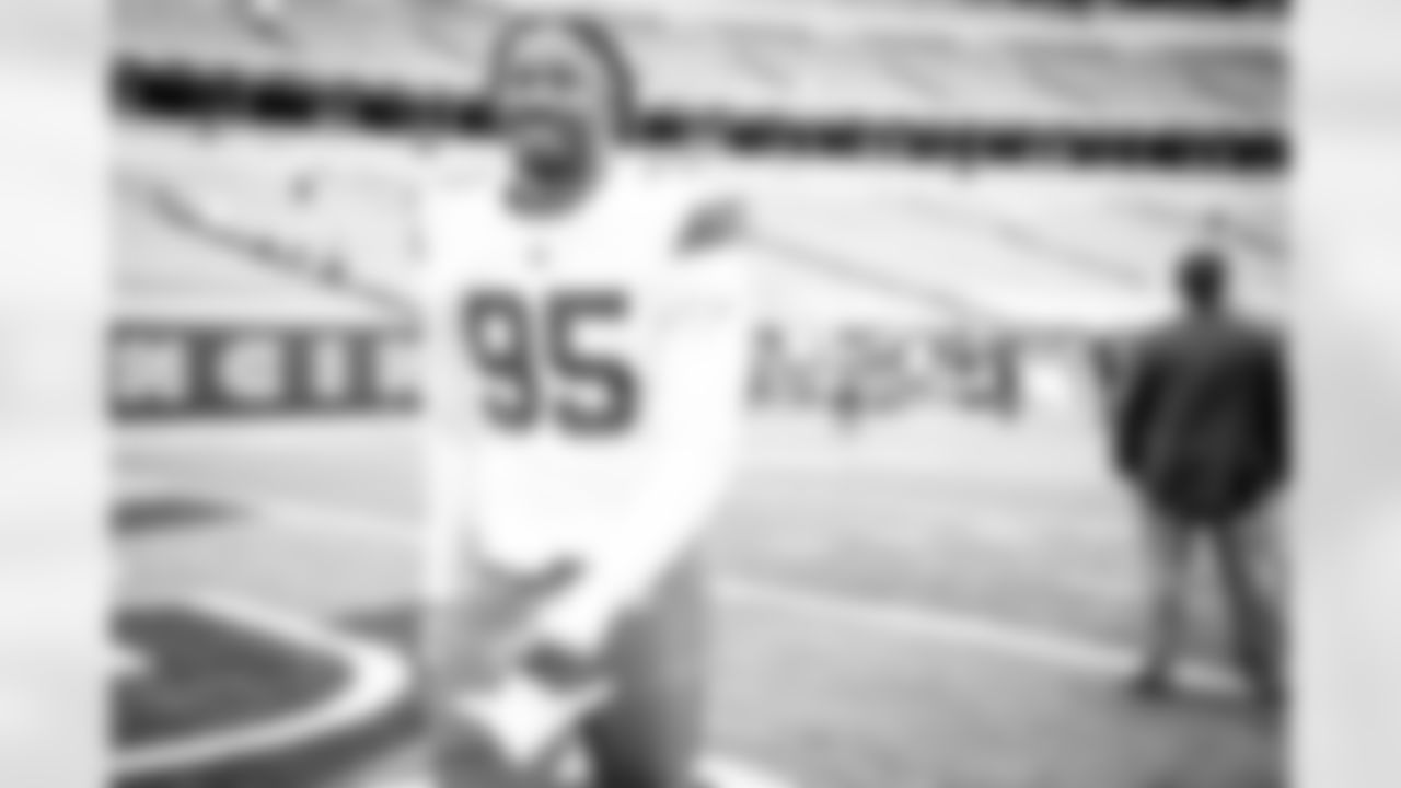 Defensive end Myles Garrett (95) after a NFL football game between the Cleveland Browns and Cincinnati Bengals on October 25, 2020 at Paul Brown Stadium. The Browns won 37-34.