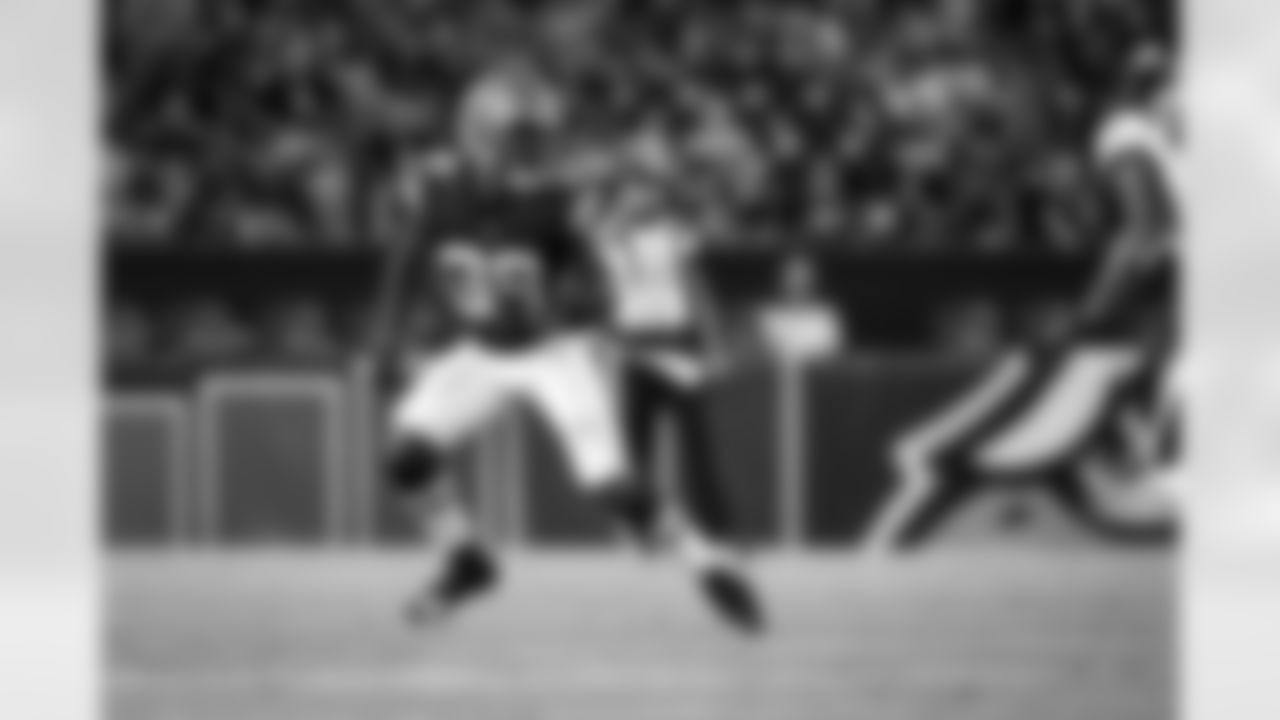 Cornerback Caleb Biggers (39) during a preseason NFL football game between the Cleveland Browns and Philadelphia Eagles on August 17, 2023 at Lincoln Financial Field.