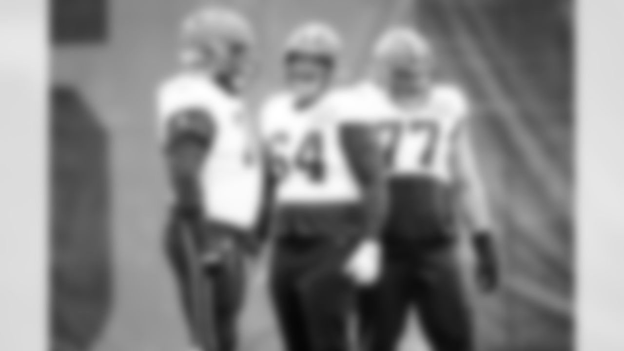 Center JC Tretter (64) during practice on December 30, 2021.