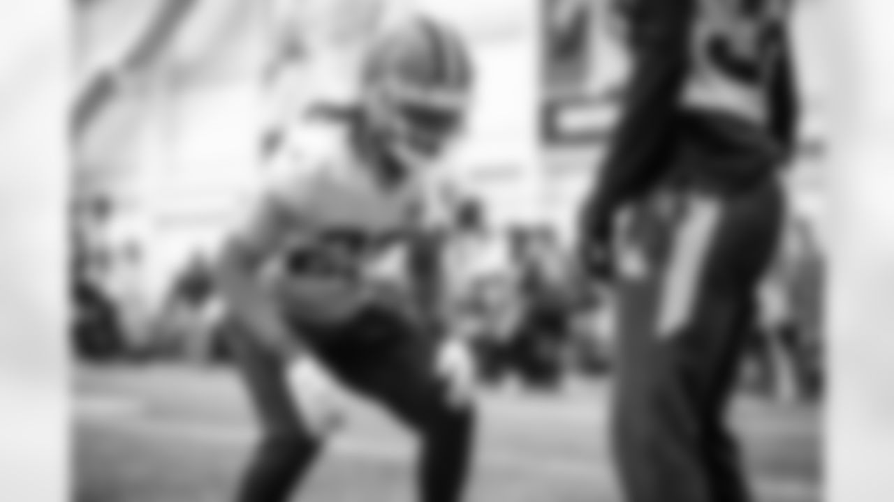 Cornerback Martin Emerson Jr. (23) during practice at CrossCountry Mortgage Campus on December 15, 2022.
