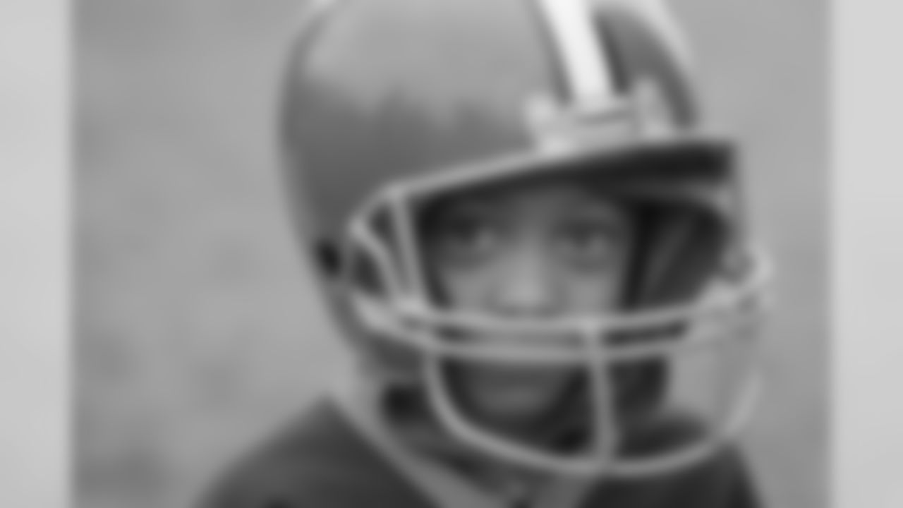 Browns Help Build a Playground