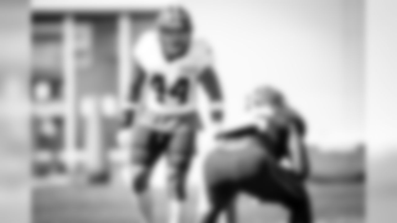 Linebacker Sione Takitaki (44) during practice on August 18, 2020