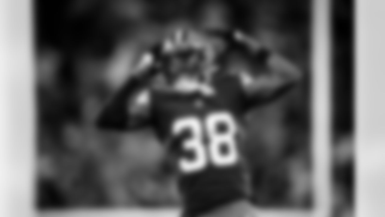Cornerback A.J. Green (38) during a NFL football game between the Cincinnati Bengals and Cleveland Browns on Monday Night Football on October 31, 2022 at FirstEnergy Stadium. The Browns won 13-32.