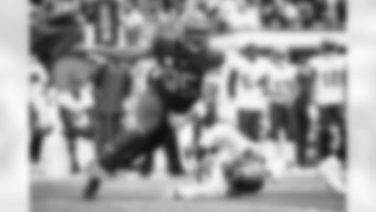 Defensive end Myles Garrett (95) during a NFL football game between the Tampa Bay Buccaneers and Cleveland Browns on November 27, 2022 at FirstEnergy Stadium. The Browns won 23-17.