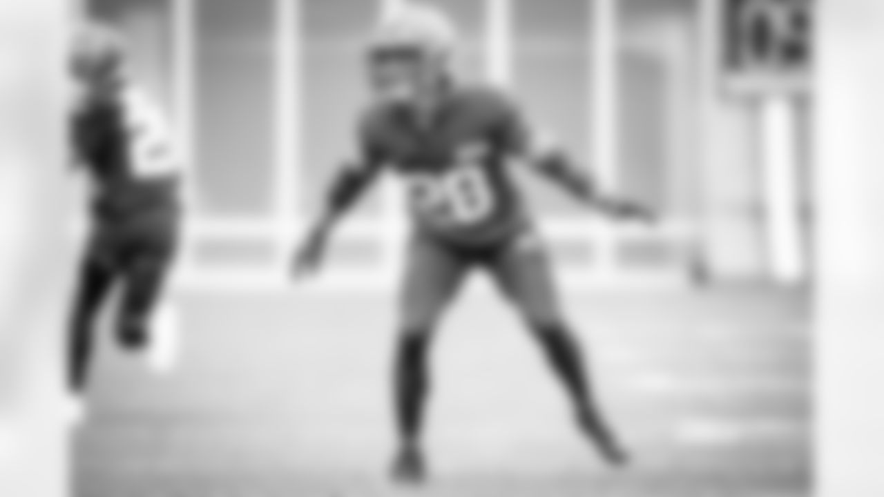 Cornerback Kevin Johnson (28) during practice on October 14, 2020