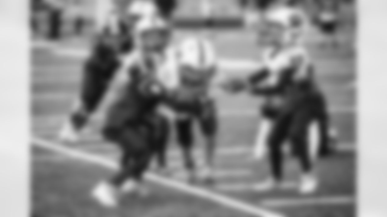 Browns Rookie Tackle Takeover Ohio Gridiron at Revere High School on October 15, 2022.