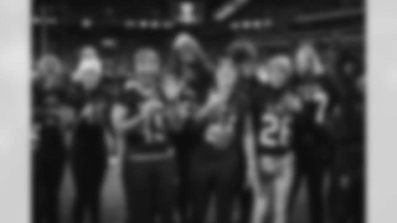2022 U.S. Women's Tackle Football National Team during a NFL football game between the Baltimore Ravens and Cleveland Browns on December 17, 2022 at FirstEnergy Stadium.